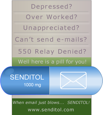 senditol the answer to your smtp server problems